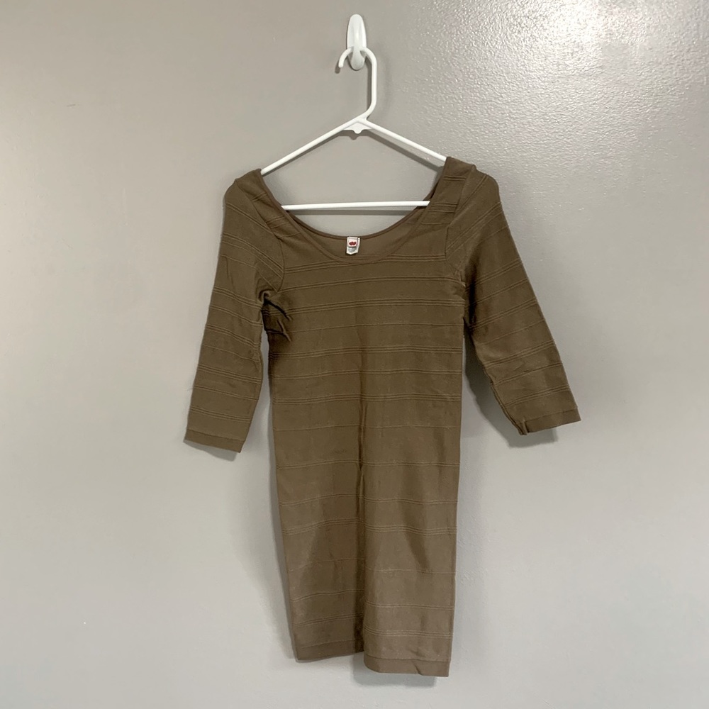 Body-con bandage dress